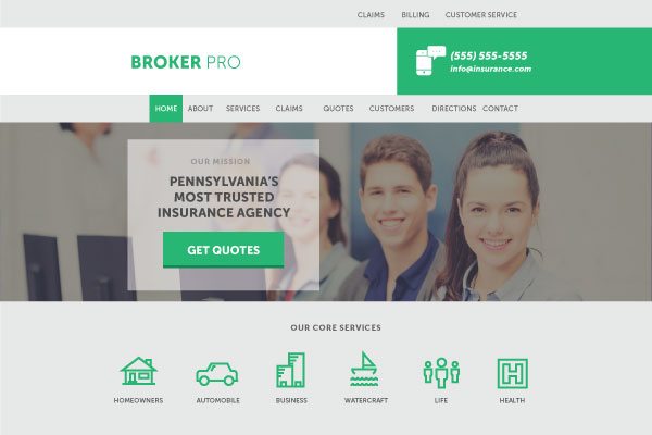 insurance-agency-website