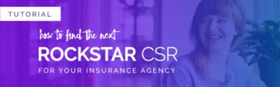 where to find a csr for insurance agency